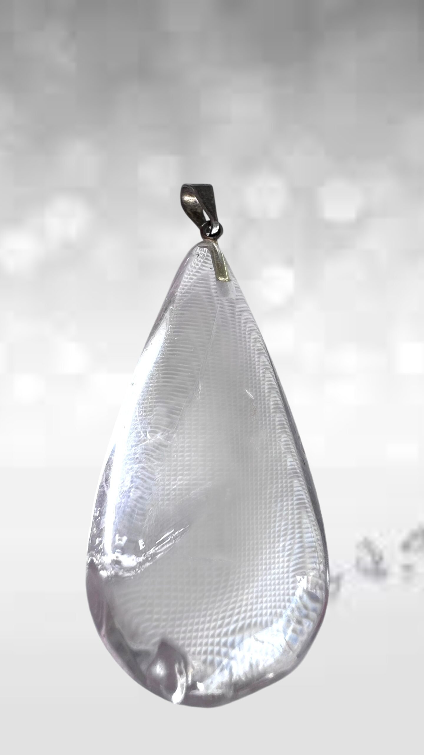 Dije de piedra natural con forma de gota - Imagen 3