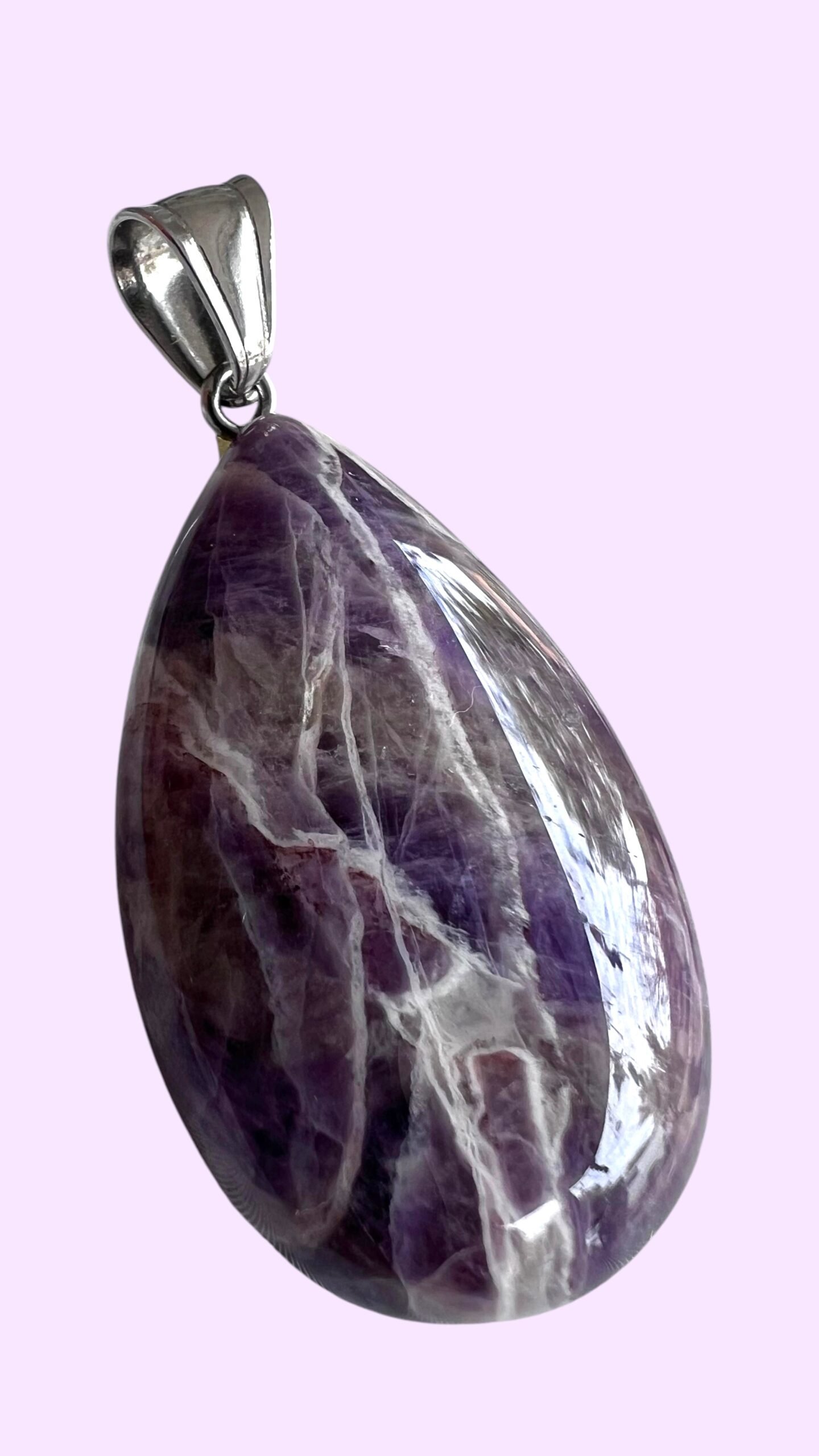 Dije de piedra natural con forma de gota - Imagen 2