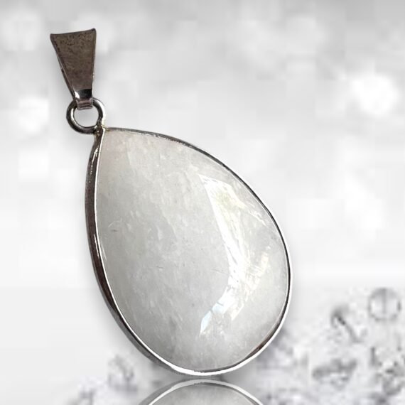Dije Cuarzo Blanco gota