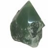 Piedra de Cuarzo Verde en punta natural - Imagen 4