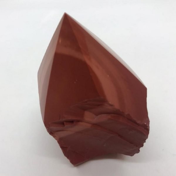 Piedra Jaspe Rojo Natural en punta - Imagen 4