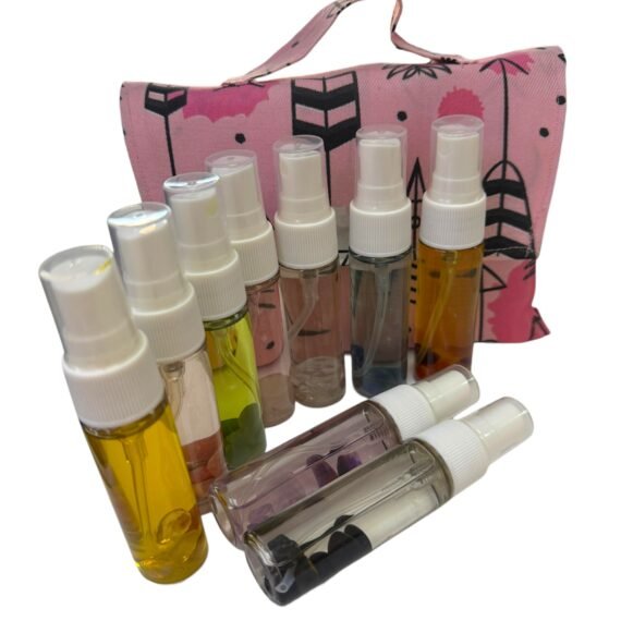 Set Perfumes de Cristales y Flores