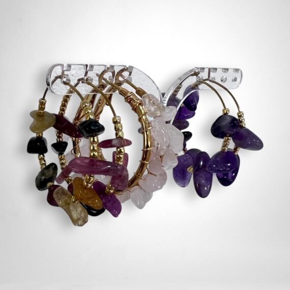 Aros Argollas Piedras Naturales