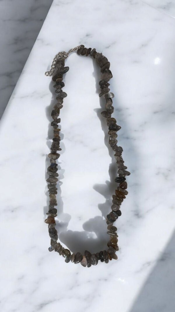 collar de piedras esdcallas labradorita