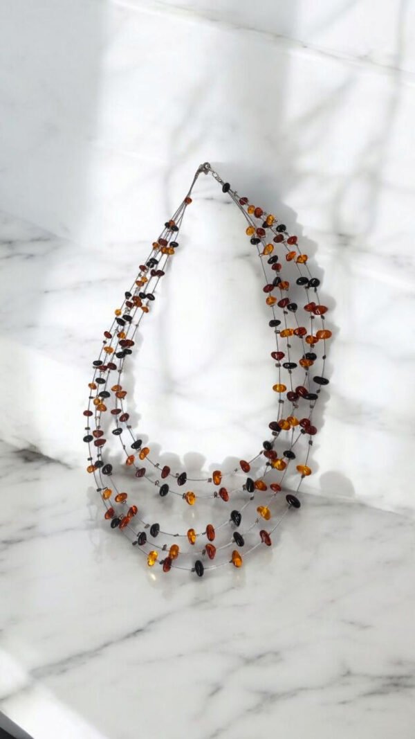 Collar Ambar cinco vueltas - Imagen 2