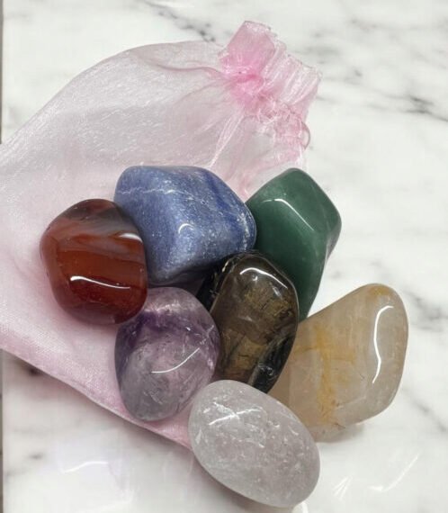 set piedras siete chakras