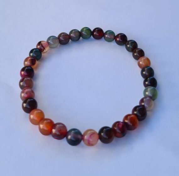 Pulsera de Àgata multicolor