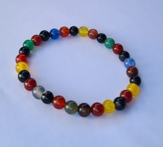 Pulsera Àgata multicolor