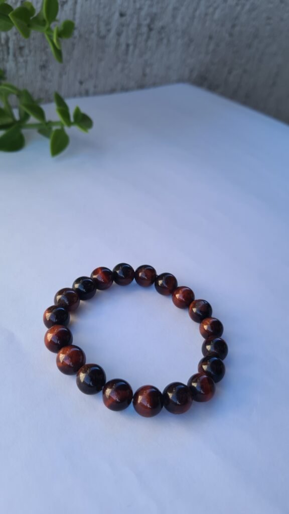 Pulsera Ojo de Buey con bolitas mediana