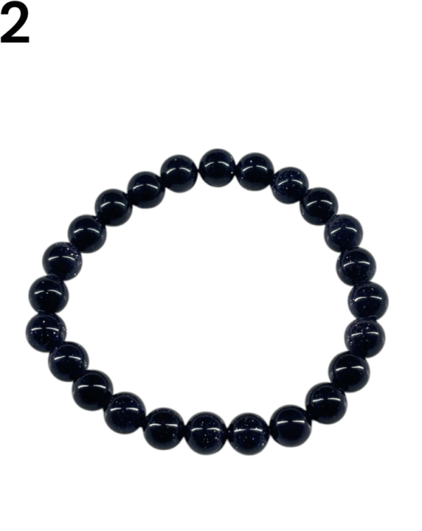 Pulsera Piedra de las Estrellas con bolitas elástizada