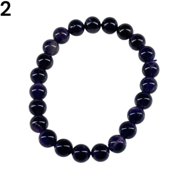 Pulsera de Amatista con bolitas calidad Premium