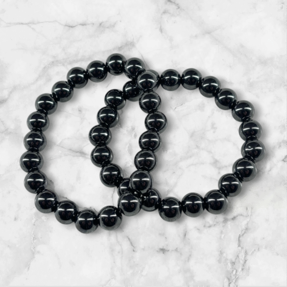 Pulseras de Onix Negro con bolitas