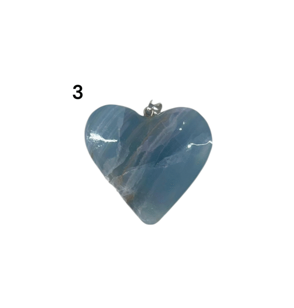 Dije de Ónix Cielo corazón con pasa cadena de acero