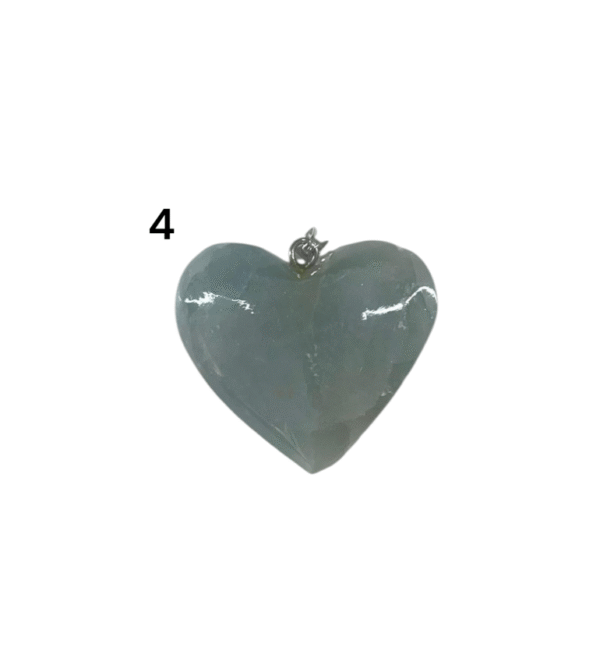 Dije de Ónix Cielo corazón con pasa cadena de acero