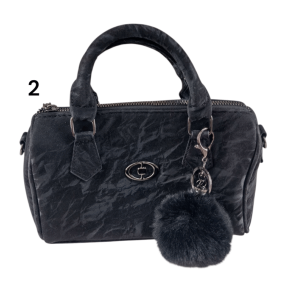 Mini bags de terciopelo negro