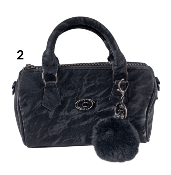 Mini bags de terciopelo negro