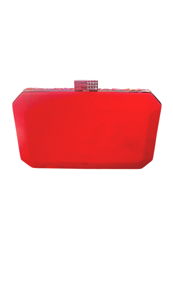 Cartera con Cristales Naranja
