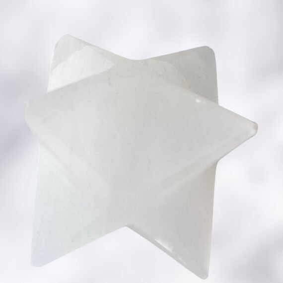 Cubo de metatron de selenita