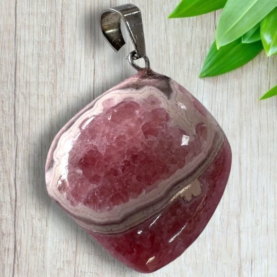 Dije de Rodocrosita Rolado