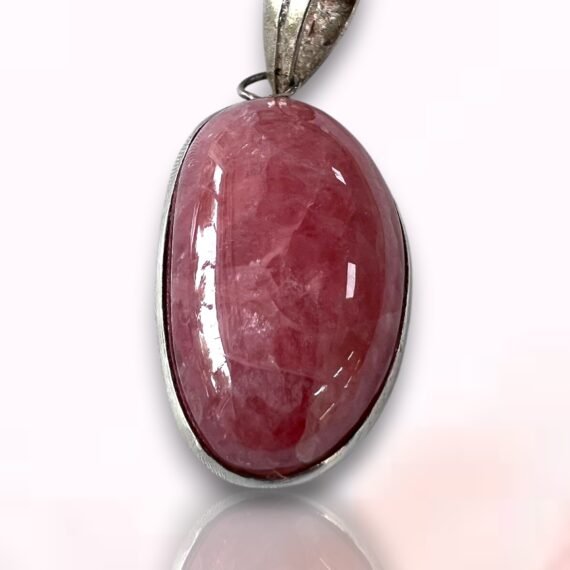 Dije de Rodocrosita Ortiz con plata
