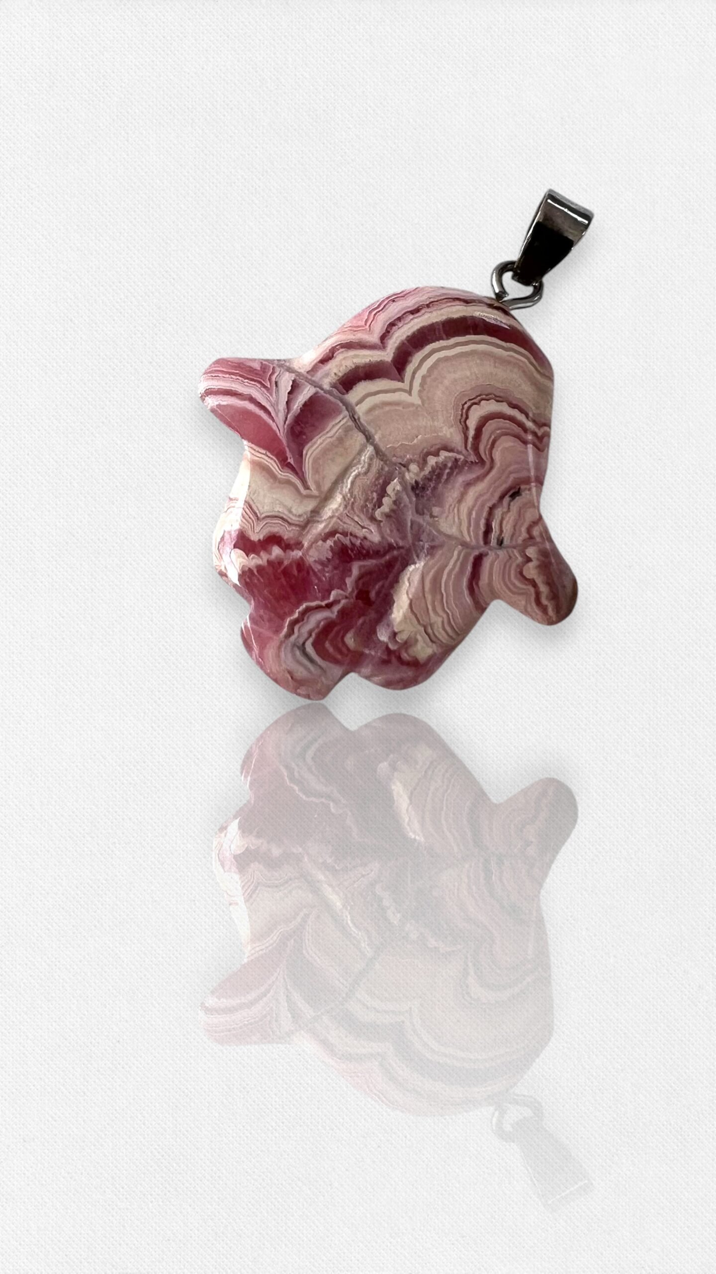 Dije Mano de Rodocrosita