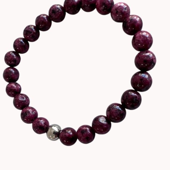 Pulsera de Jaspe Vino