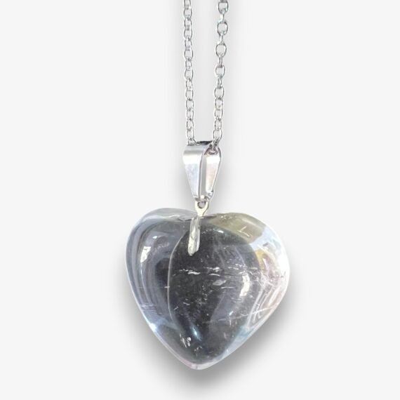 Dije Corazon Cuarzo Cristal