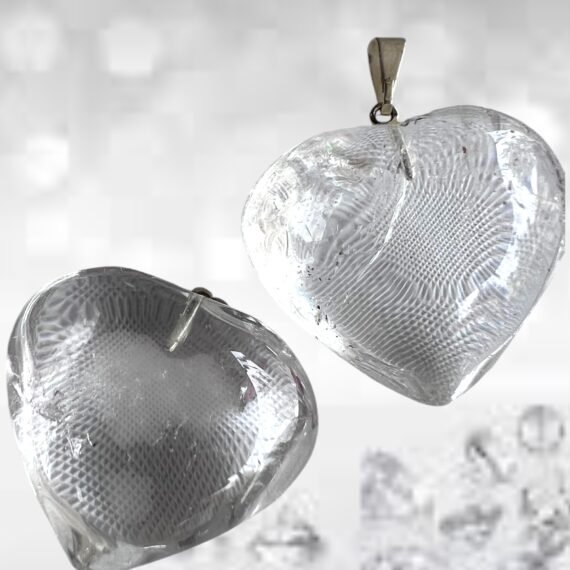 Dije Corazon Cuarzo Cristal