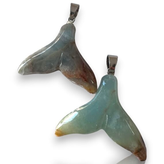 Dije Cola de Ballena De Onix Cielo