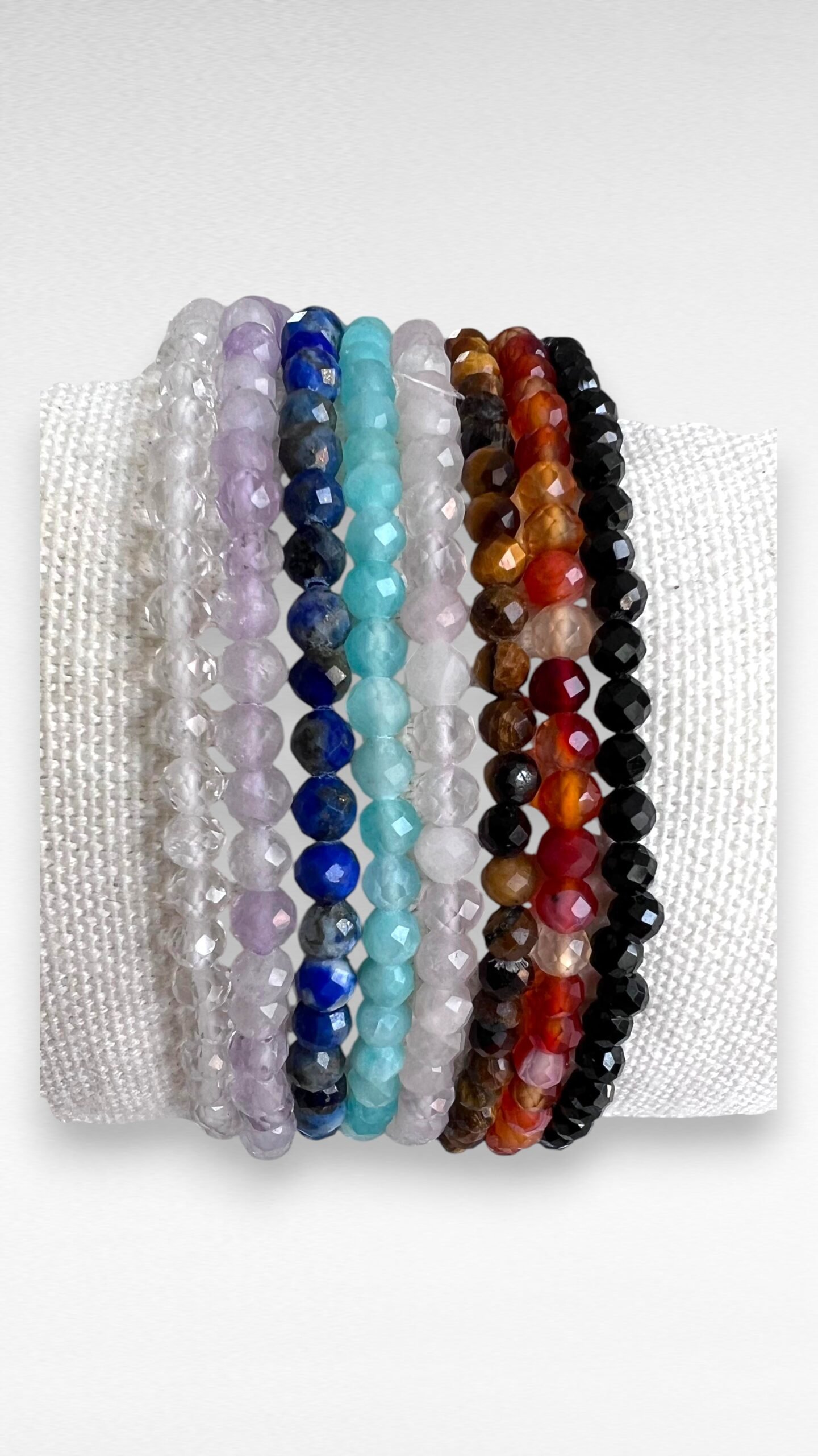 Pulsera Chispitas Piedras Naturales