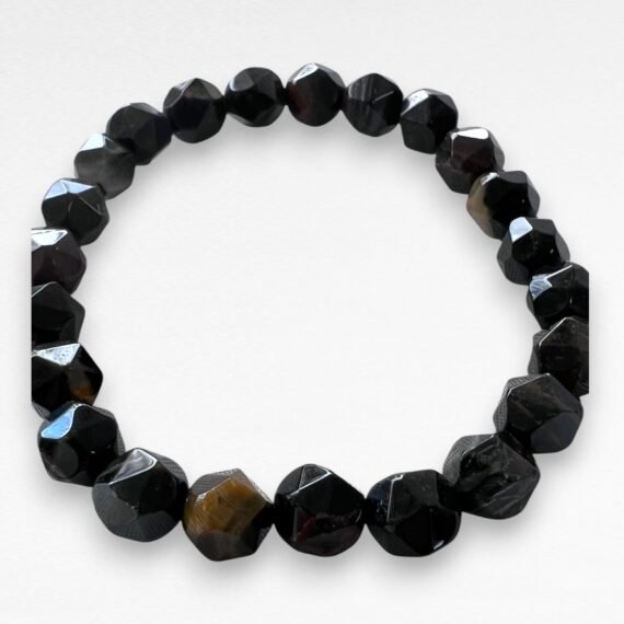 Pulsera Ojo De Halcon Facetado